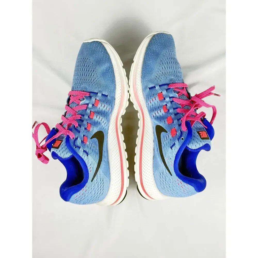 Nike Air Zoom Pegasus 33 Running Sneakers Women US 7.5 Blue Pink 863766-400